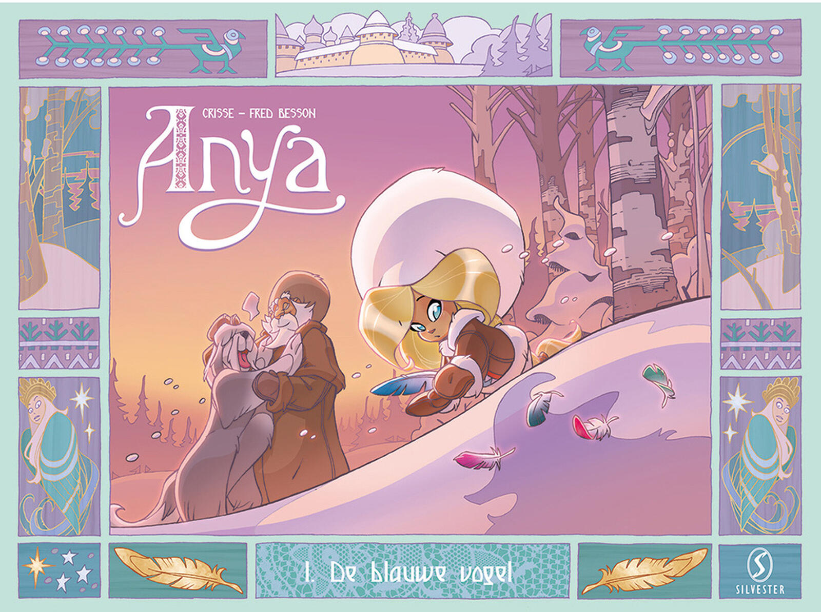 Cover van Anya 1: De blauwe vogel