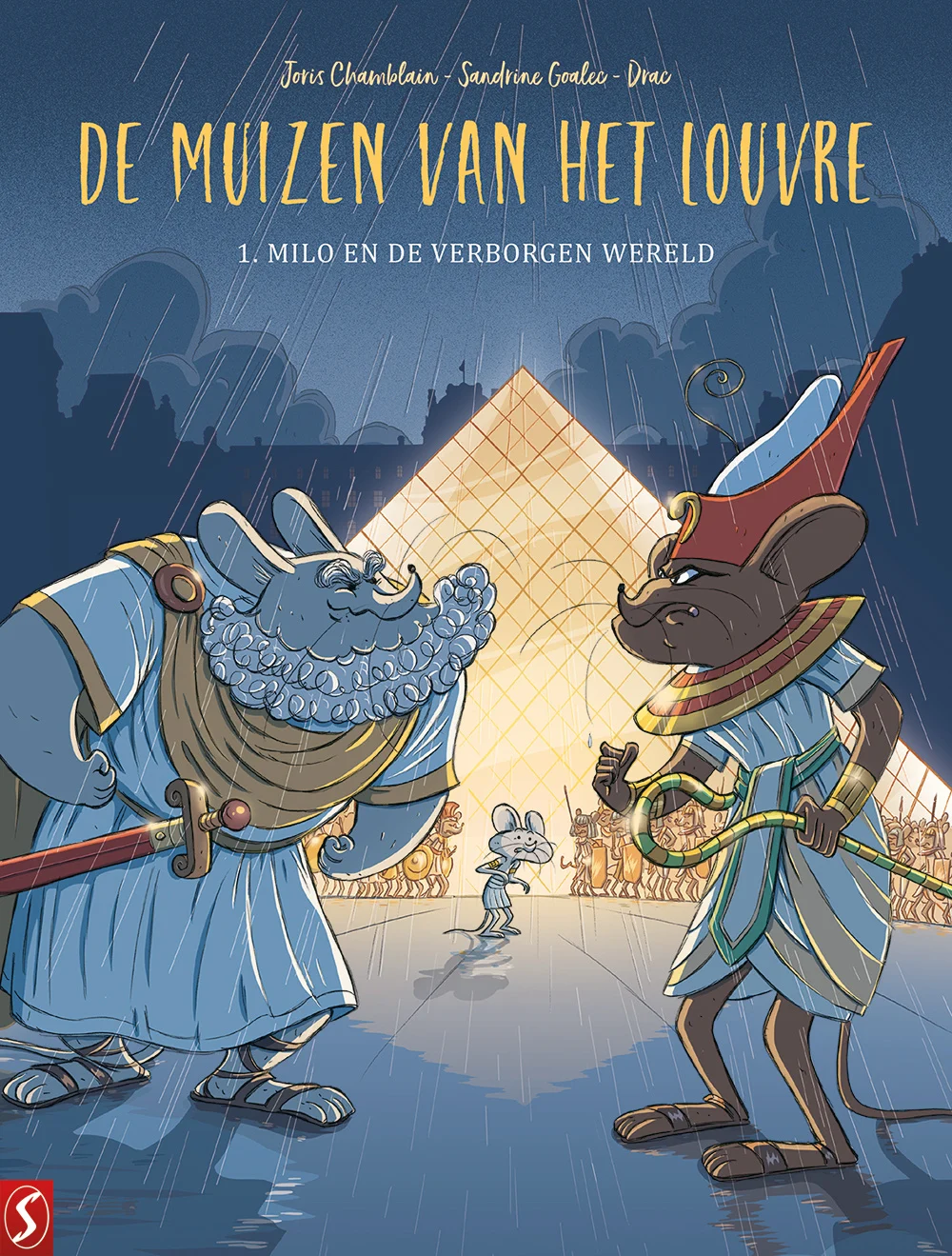 Cover van De Muizen van het Louvre 1: Milo en de Verborgen Wereld