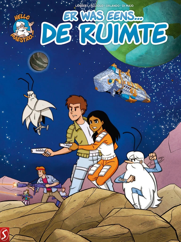 Cover van Er Was Eens... De Ruimte