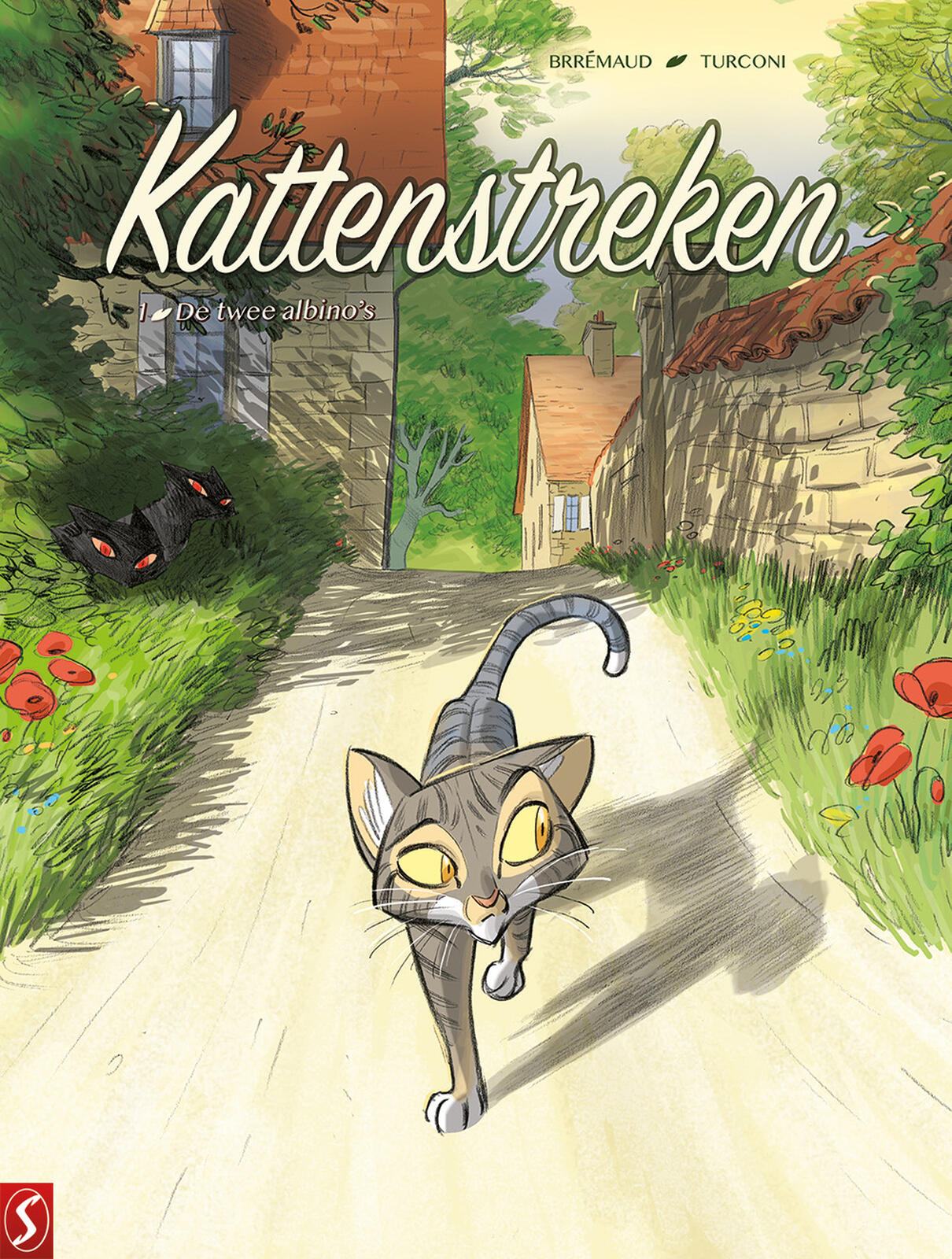 Cover van Kattenstreken 1: De twee albino's
